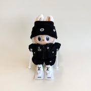 Labubu Black Ski Outfit Set