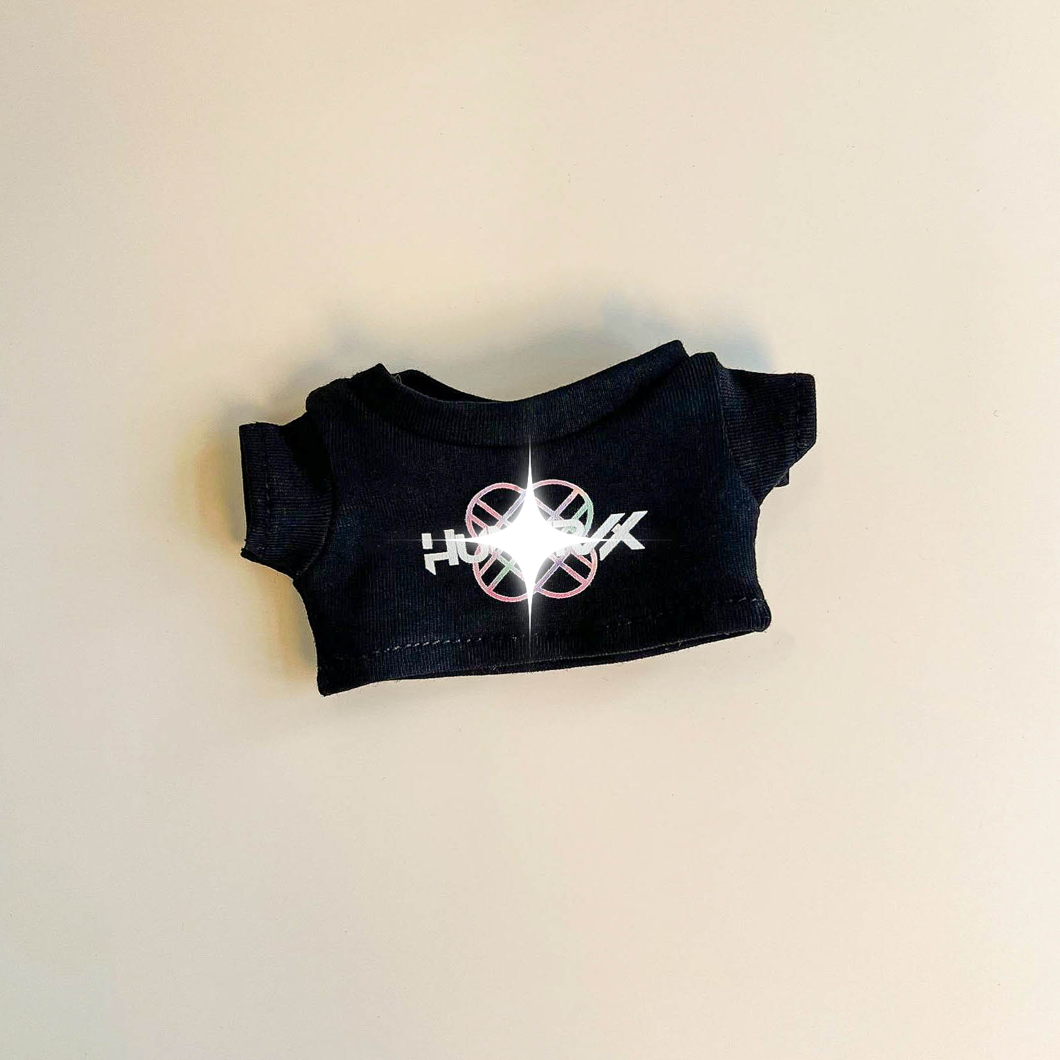 Labubu Hunters‑Inspired Logo T‑Shirt Outfit