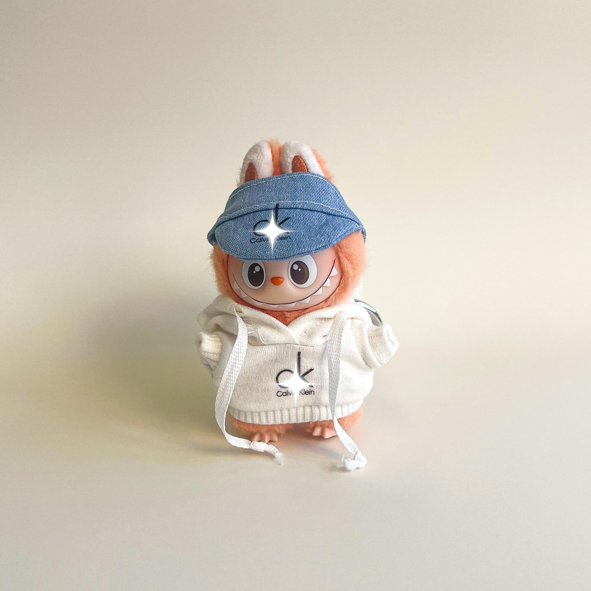 Labubu 4.0 Denim Streetwear Outfit