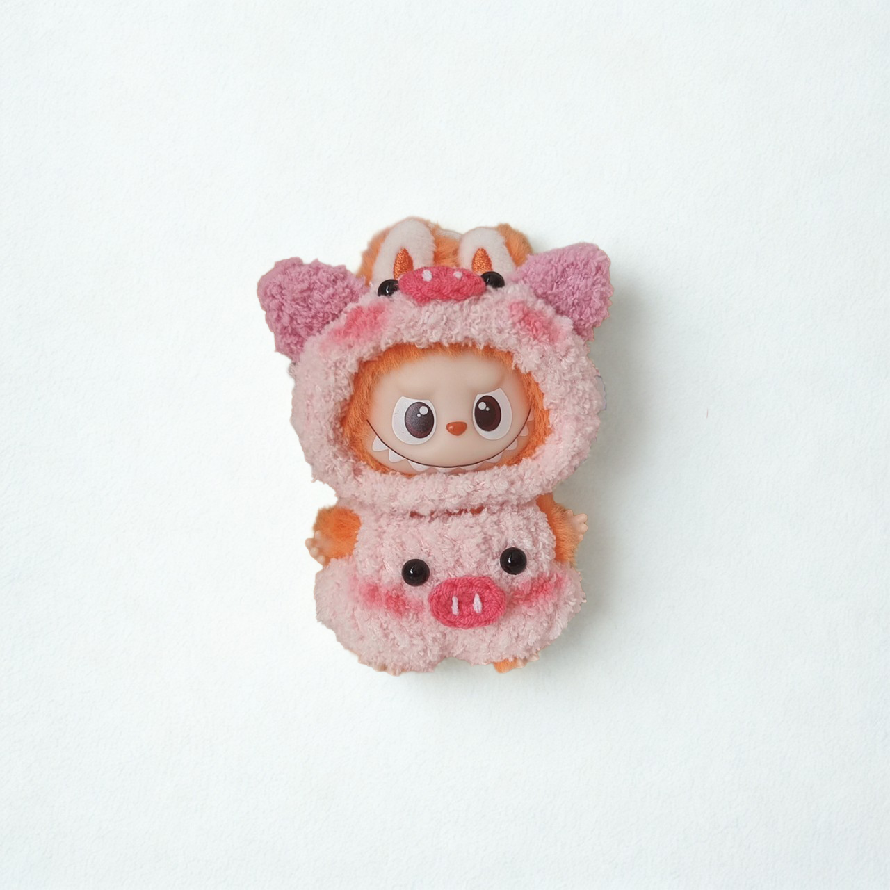 Labubu 4.0 Pink Pig Outfit – Cozy Style
