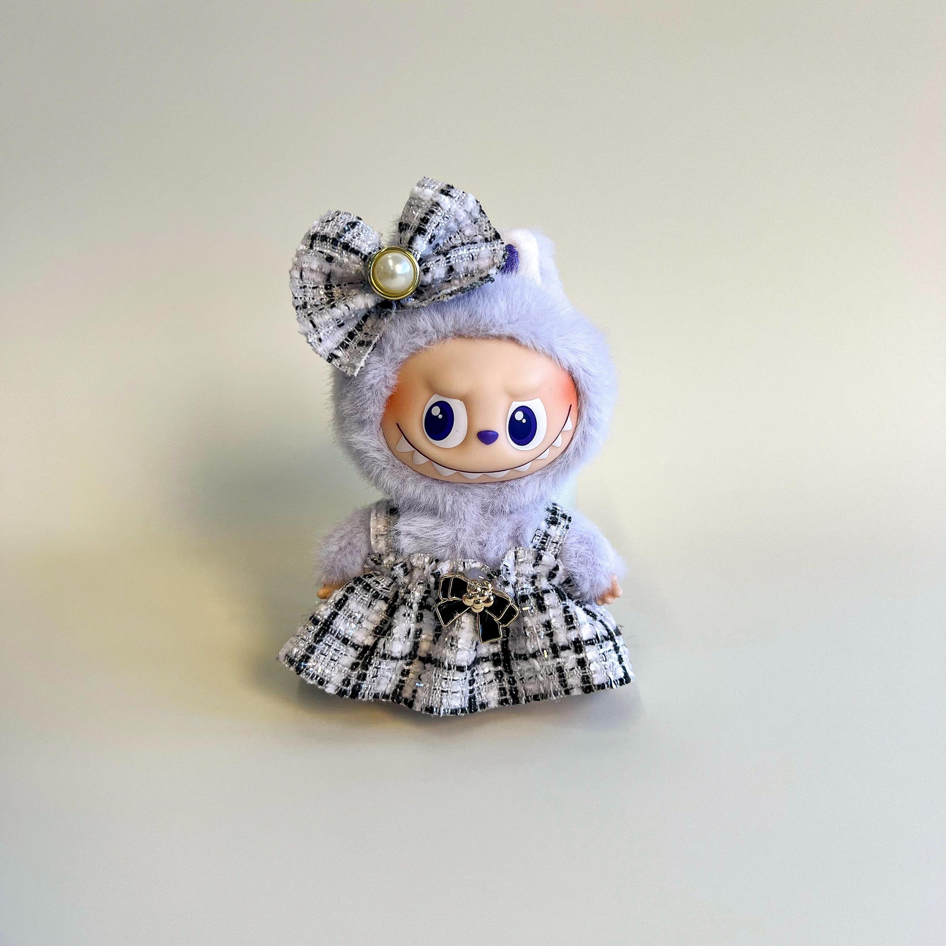 Labubu 4.0 Tweed Jewel Dress Set