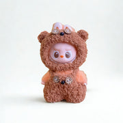 Labubu 4.0 Cookie Bear Outfit – Button Accent