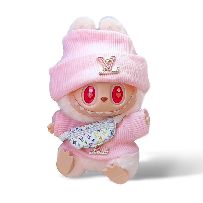 Labubu Clothes LV Outfits for Labubu Ver 1 2 3 Louis Vuitton Popmart Doll Clothes