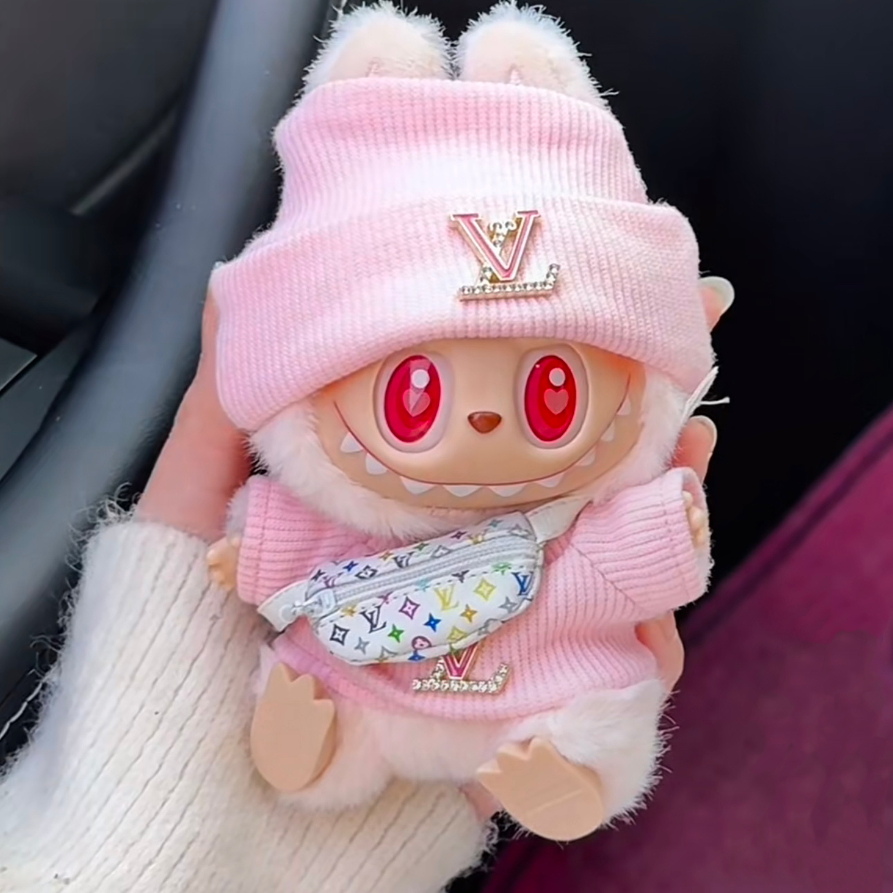 Labubu Clothes LV Outfits for Labubu Ver 1 2 3 Louis Vuitton Popmart Doll Clothes