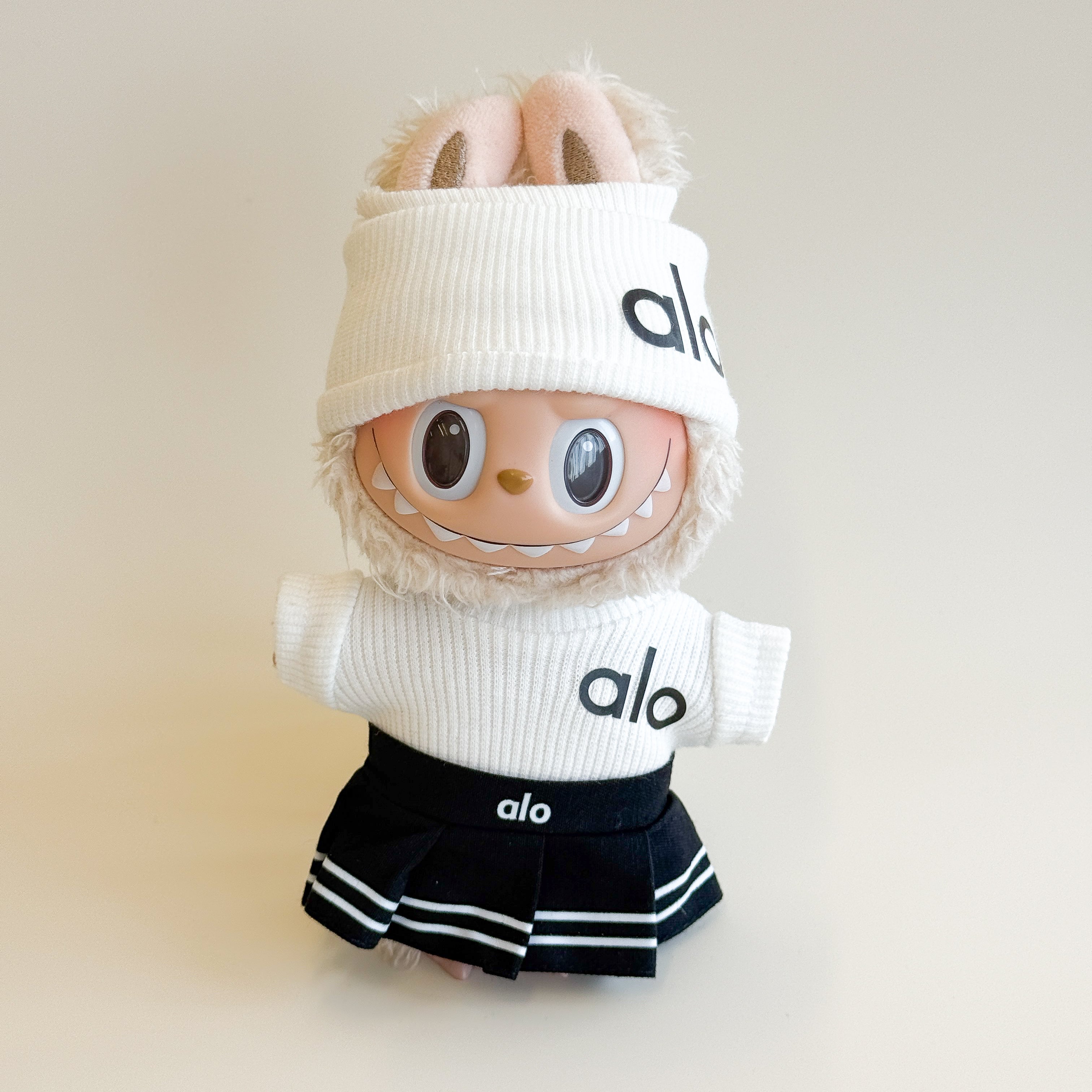 Labubu Doll Clothes – Stylish 4-Piece Sporty Casual Outfit Set