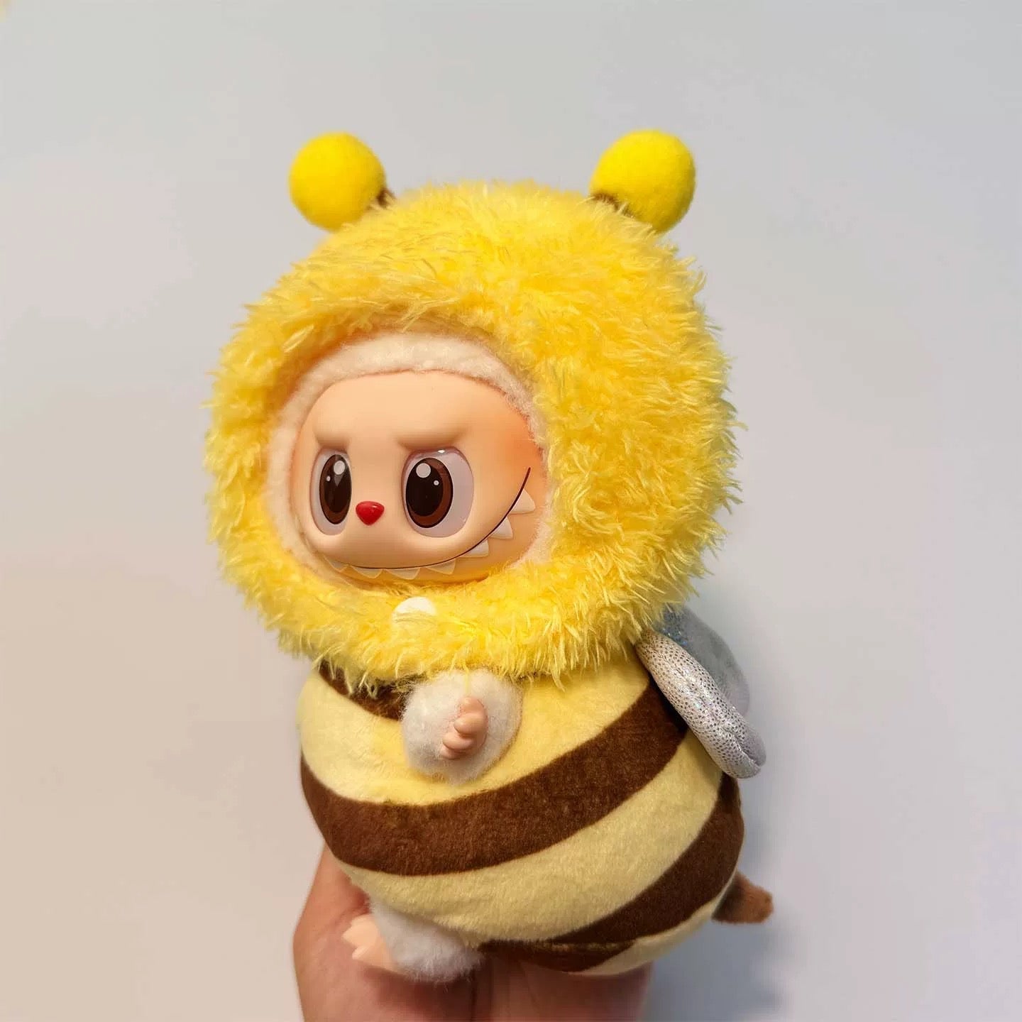 Handmade labubu outfit perfect for spring collectors