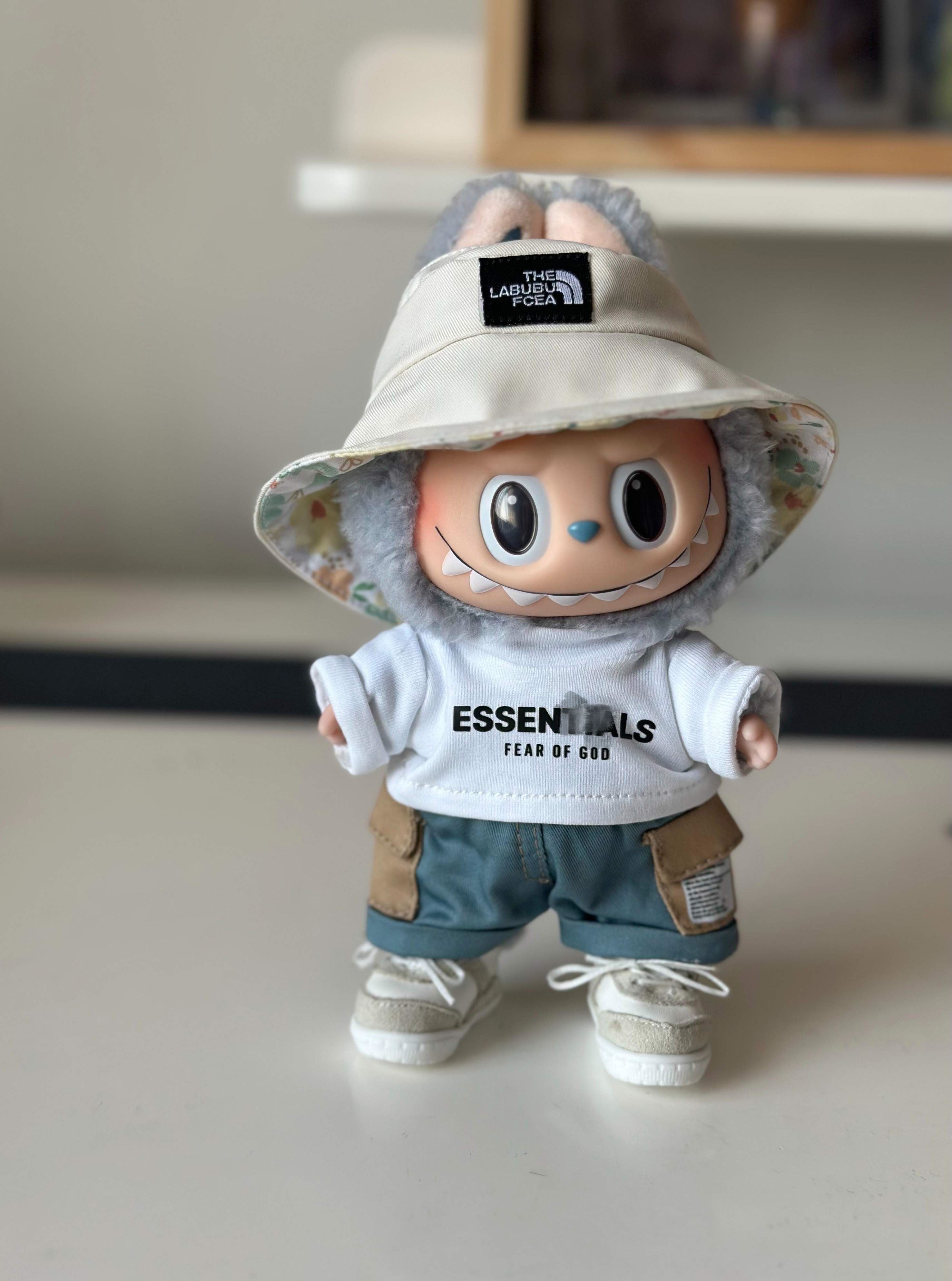 Authentic Labubu Doll with Complete Outfit Set City Walk